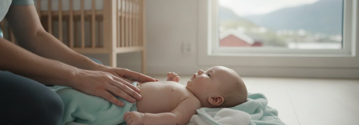Babymassasje mot mageknip: En komplett guide til trygghet, helse og lindring